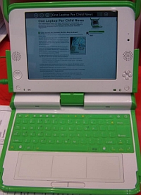 OLPC news screen