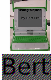 OLPC screen simulation